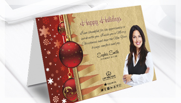 Lawyer Holiday Greeting cards