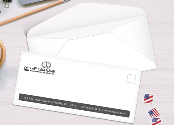 Lawyer Envelopes, Law Firm Envelopes, Attorney Envelopes, Legal Envelopes, Law Office Envelopes, Lawyer Envelope Printing
